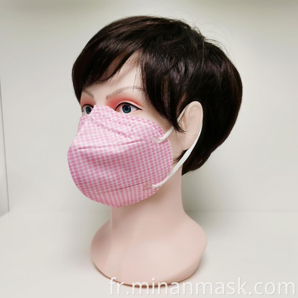 222 1 Pink Grid Mask